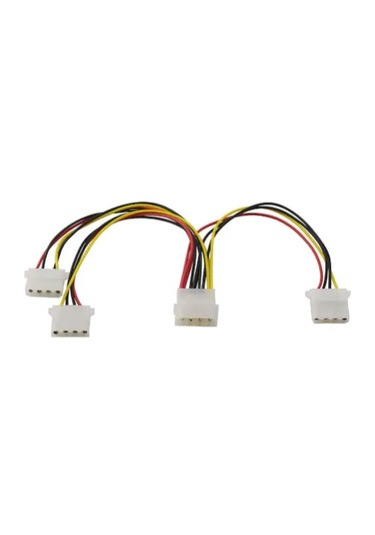 S-Link 4 Pin Erkek + Dişi To Molex 3 Pin PC Fan Adaptör Soketi