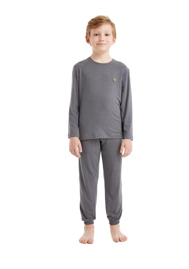 Çocuk Pijama Takımı 60514 - Gri