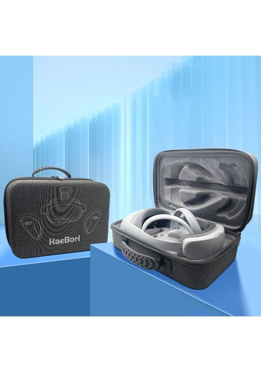Pico 4 Hbv-494 Eva Anti-şok Ve Düşmeye Dayanıklı Vr Gözlük Saklama Çantası Gri