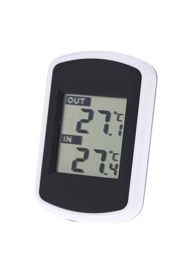 Folinda Ts-ft004-b Kablosuz Dış/iç Mekan Sıcaklık Ölçer - Lcd Ekranlı, -40 60 C Aralığı, 100m Aktarım, Pil Dahil Değil