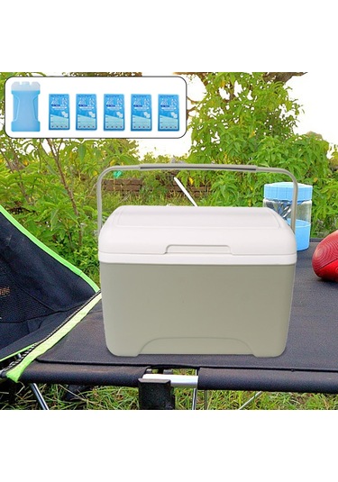 Suntek 8l Kamp Yalıtımlı Soğutucu Parti Balıkçılık Için Yeşil