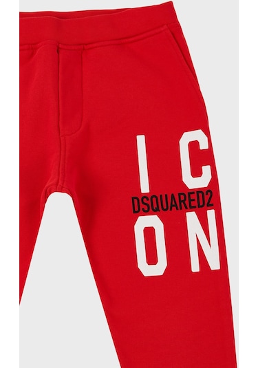 Dsquared2 Çocuk Pantolon Dq0248-d002y Red Kırmızı
