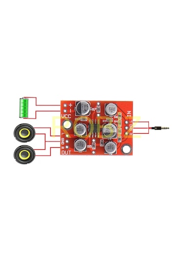 Ad828 Preamp Modül Ses Yükseltici Amfi Stereo Mikrofon Gitar Enstrüman Ses Video Sinyal Ön