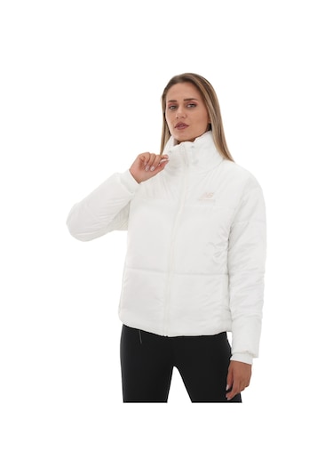 Wnj3231-Wt New Balance Wnj3231 Kadın Ceket Beyaz