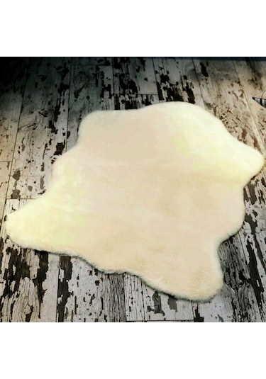 Tappeto Rex Tavşanı Tek Kafa Post Krem (22 Mm Tüy)