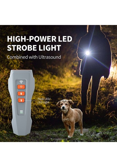 Lichen Ultrasonik Köpek Eğitmeni, Yüksek Güçlü, Taşınabilir Bark
