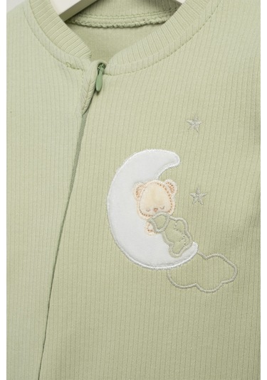 Sweet Dreams Desenli 10 Parça Kutulu Yenidoğan Hastane Çıkışı Zıbın Seti Yeşil