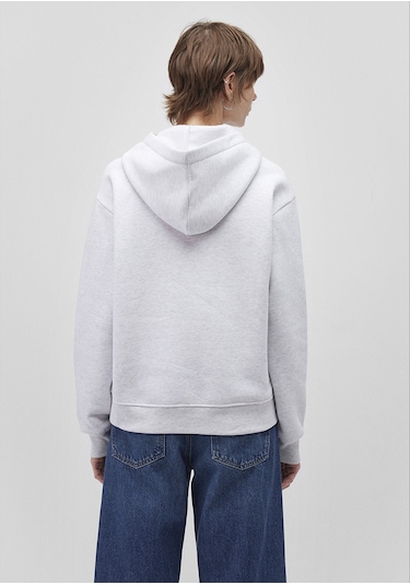 Mavi - Kapüşonlu Gri Basic Sweatshirt 167299-85438 Gri
