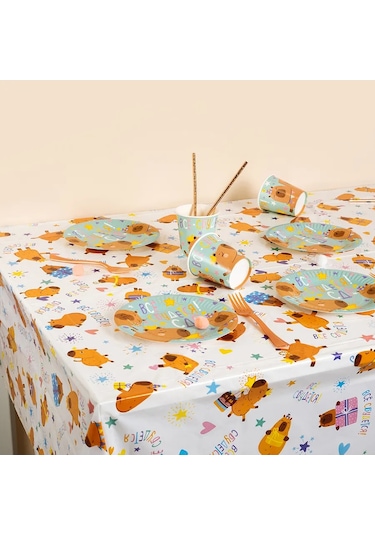 Eventbox Parti İçin Tek Kullanımlık Tabak Seti 384536262 100 adet