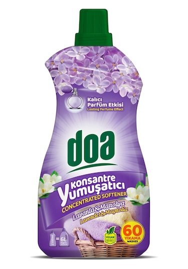 Doa Konsantre Çamaşır Yumuşatıcı Lavanta Manolya 1500 Ml X 2 Adet 2'li Set