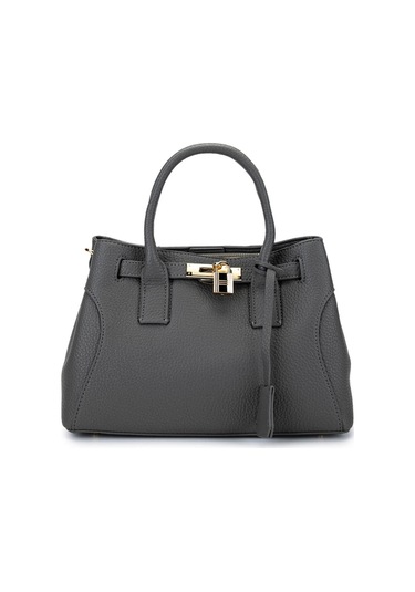 Tamer Tanca Kadın Suni Deri Gri Omuz Çanta 921 27083 Bn Cnt Sk25-26 Grı Gri