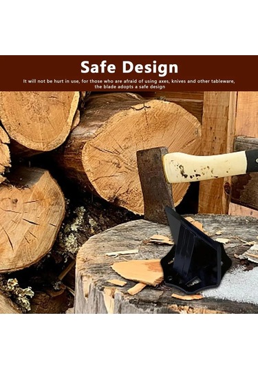 Sones Büyük Küçük Yakacak Odun İçin Manuel Odun Bölme Aleti Odun Kesme Aksesuarları, Boyut: Büyük