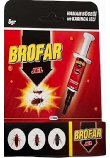 Brofar Hamam Böceği ve Karınca Jeli 2 x 5 G