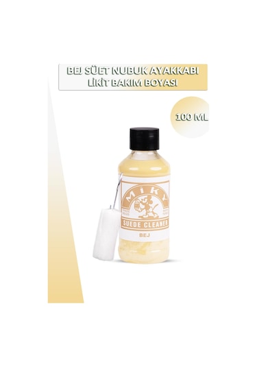 Bağcık + Miky Süet Nubuk Likit Ayakkabı Bakım Boyası 100 Ml Set 001