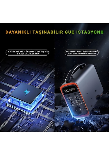 Cepini GT200 75000 Mah Taşınabilir Güç Kaynağı