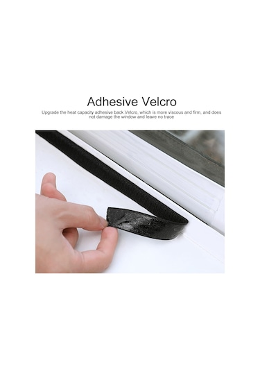 Sones Pencere Rüzgar Geçirmez Sıcak Film İç Hava Kaçağı Ses Geçirmez Çift Katmanlı Yalıtım, Özellikler: 1.8x2.5m