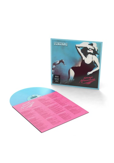 Scorpions - Savage Amusement 50th Anniversary - Transparent Curacao Vinyl / Plak