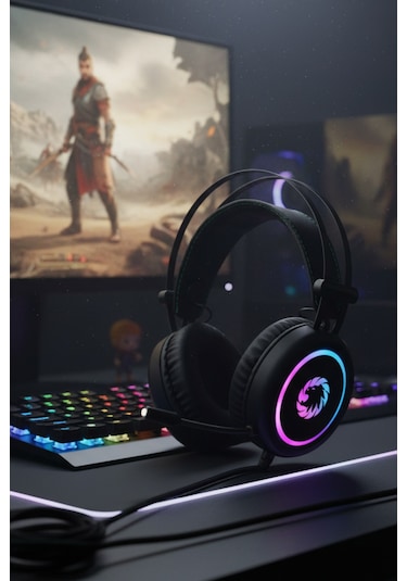 Gamemax HG3500 7.1 Surround RGB Oyuncu Kulaklığı