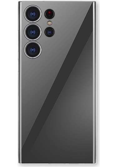 Galaxy S26 Ultra Kılıf Zore Süper Silikon Kapak Seffaf