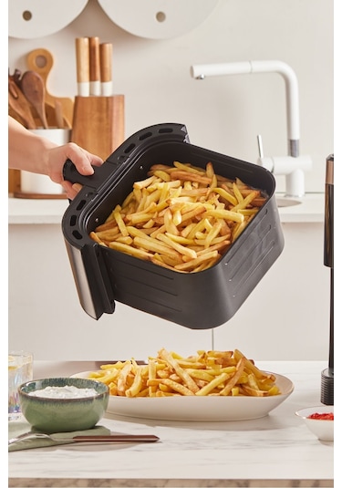 Karaca Gourmet Ekstra Büyük Hacim 8 Kişilik Airfryer 9 L