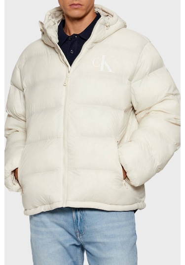 Calvin Klein Erkek Mont Lv04rd528g 67u Beyaz Beyaz