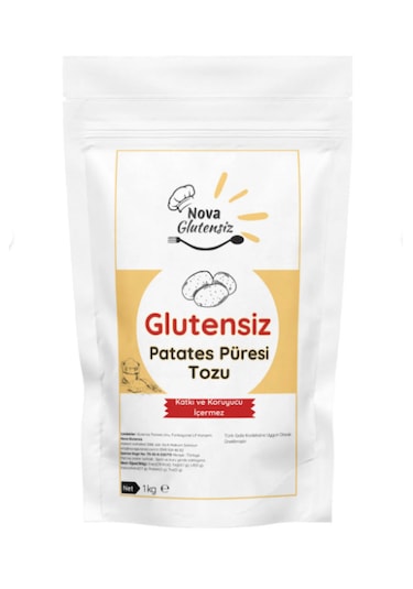 Glutensiz Patates Püresi Tozu 1 Kg