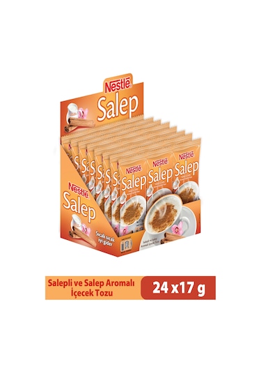 Salep 24 Lü Ekonomik Paket 17 G Gerçek Salep Lezzetiyle Sıcak Keyif 10 G