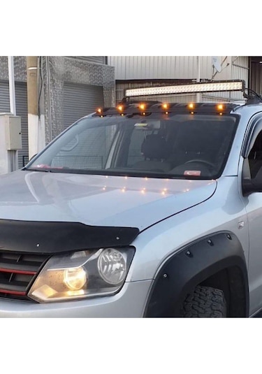 Volkswagen Amarok Moon Visör Turuncu Led Işıklı Tavan Kebi