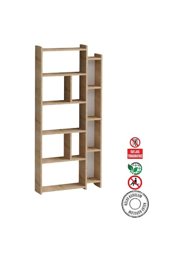 Decormet Momo Kitaplık Dec0052 Ahşap