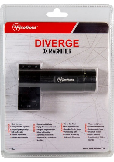 Firefield Diverge 3x Magnifier Yakınlaştırıcı Ff19023 Siyah