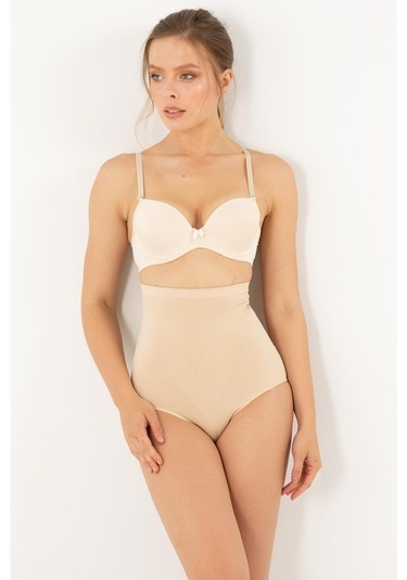 Doremi Yüksek Bel Toparlayıcı Dikişsiz Seamless Külot Siyah