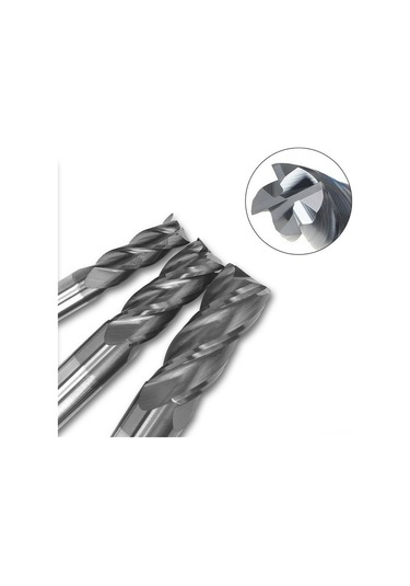 Yunboo 10 Adet Hss 4 Gövde Freze Ucu Seti 1.5-6mm - Alüminyum Ve Çelik İşleme İçin Cnc Uygun