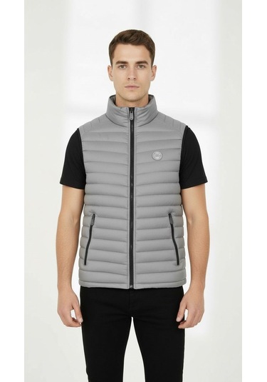 Plus Scorpion Erkek Şişme Mevsimlik Yelek Hafif, Fermuarlı, Şık Ve Rahat S-xxl Antrasit