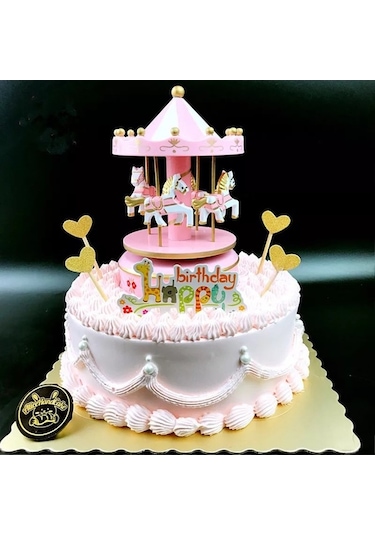 Ulzyvf Çocuklar İçin Renkli At Kutusu - Led Işıklı Bebek Oyuncak - Doğum Günü Hediyesi