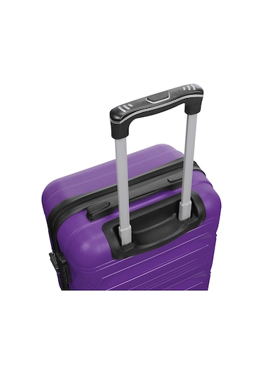 Wexta Wx-pp14 Sarmal Mor Kabin Boy Polipropılen Valiz Mor