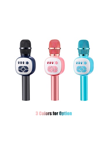 Reedark Çocuklar İçin Kablosuz Mikrofon Bluetooth Bağlantısı Renkli Işık Efektleri Gerçek Zamanlı Kulak İzleme Çıkarılabilir Lityum Pil İle Mavi Reedark Çocuklar İçin Kablosuz Mikrofon Bluetooth Bağlantısı Renkli Işık Efektleri Gerçek Zamanlı Kulak İzleme Çıkarılabilir Lityum Pil İle Mavi