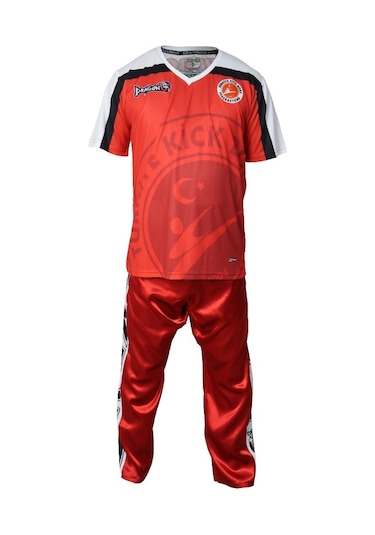 Dragondo Kf2001 Kick Boks Point Fight Takımı Kırmızı