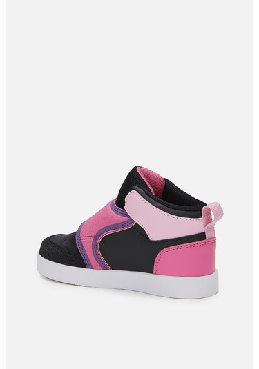 Vicco Ufo Işıklı Kız Bebek Siyah/fuşya Bot Siyah - Fuşya