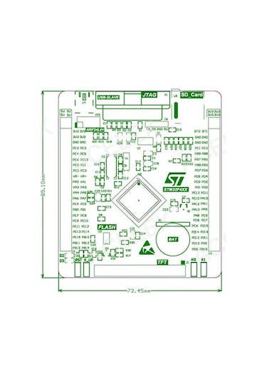 Stm32f407vet6 Devebox Geliştirme Kartı Nrf24l01 Microsd Miniusb 168 Mhz Cpu Arm Cortex-m4 Dsp Fpu