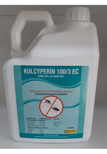 Kulsan Kulcyperin 100/3 Ec Kokulu Haşere Öldürücü 5 L