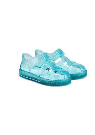 Igor S10265-211 Star Glitter Mint Çocuk Sandalet Yeşil Yeşil