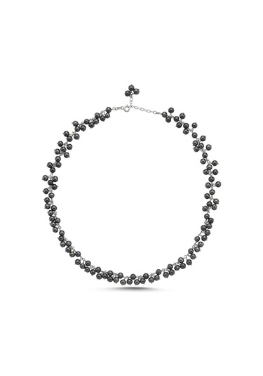 4,5 Mm Sallantılı Doğal İnci Kolye Vrtz110322syhs40 Beyaz