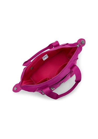Kıplıng Art Mini Küçük Boy Omuz Çantası Pembe Fuchsıa Nıght Pembe