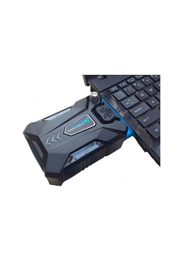 Coolcold K27 Tek Fanlı 17" Vakumlu Taşınabilir Laptop Soğutucu