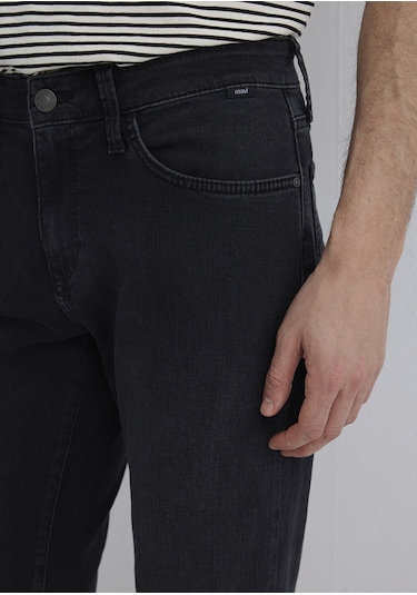 Mavi - Nicholas Dark Smoke Mavi Black Jean Şort 0416081307 Turuncu