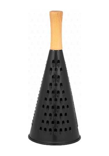 Valletta Nicoya 3 Yönlü Paslanmaz Çelik Rende Siyah