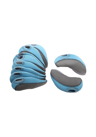 Kaiyi 10'lu Mavi-gri Demir Kılıf Çok Renkli