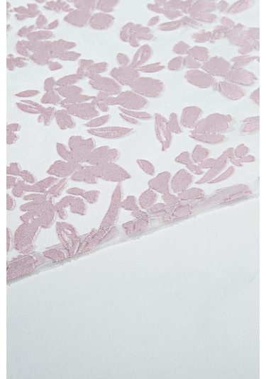 Pannello Tül Perde Beyaz Pembe 140x295 Pembe-beyaz