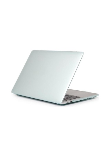 Macbook Air 13 Air M1 A2337 A1932 A2179 Uyumlu Kristal Şeffaf Kılıf Kapak Yeşil