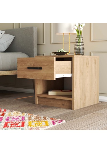 3622 Grande Tek Çekmeceli Komodin Sepet